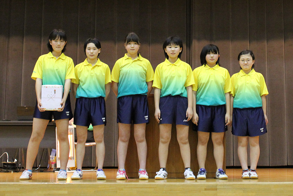 女子団体優勝