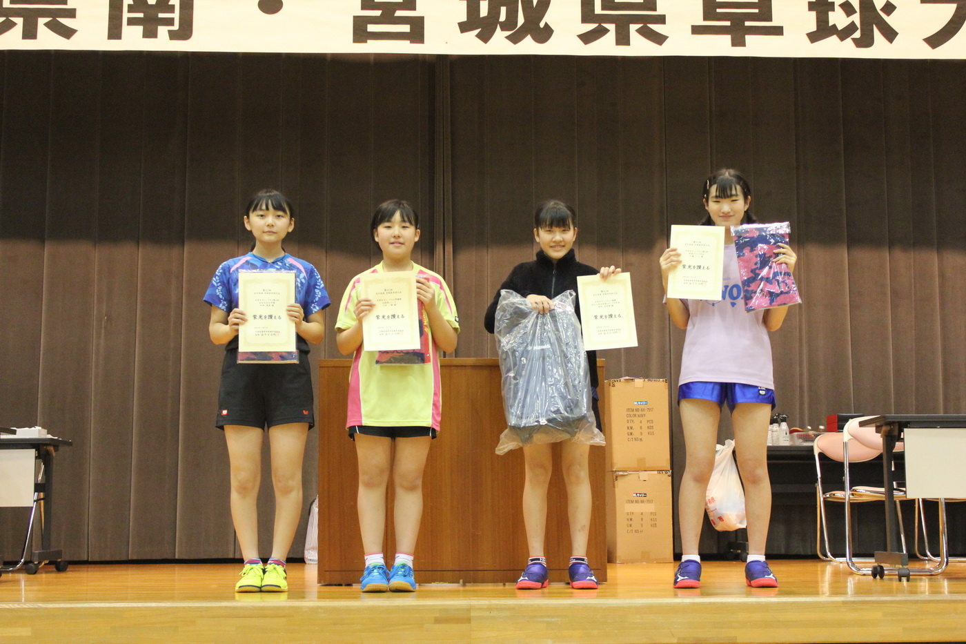 女子団体優勝