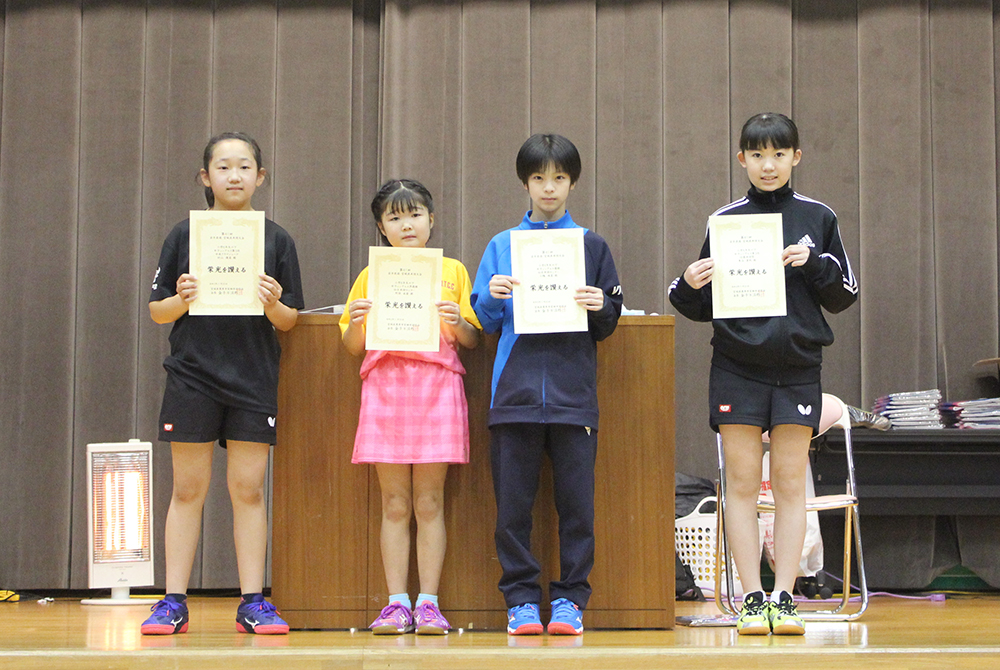 小学６年生以下女子入賞者