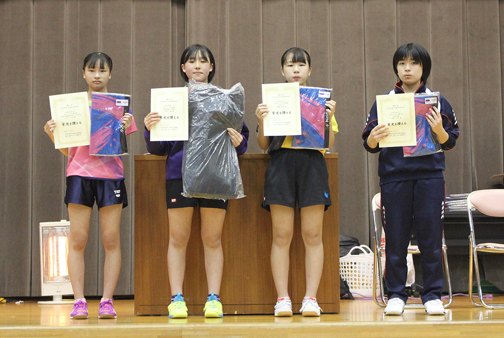 女子団体優勝