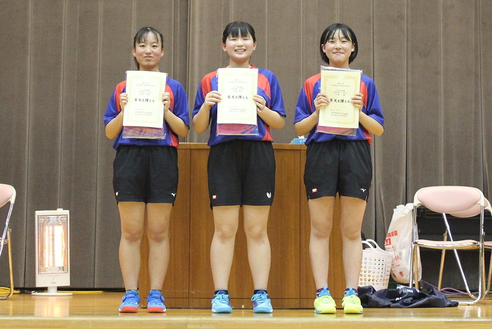 女子団体優勝