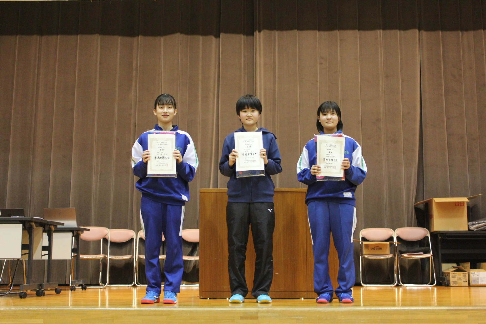 女子団体１部優勝